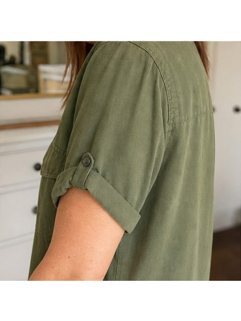 Sand Ruffle Blouse - Picture 5 of 6